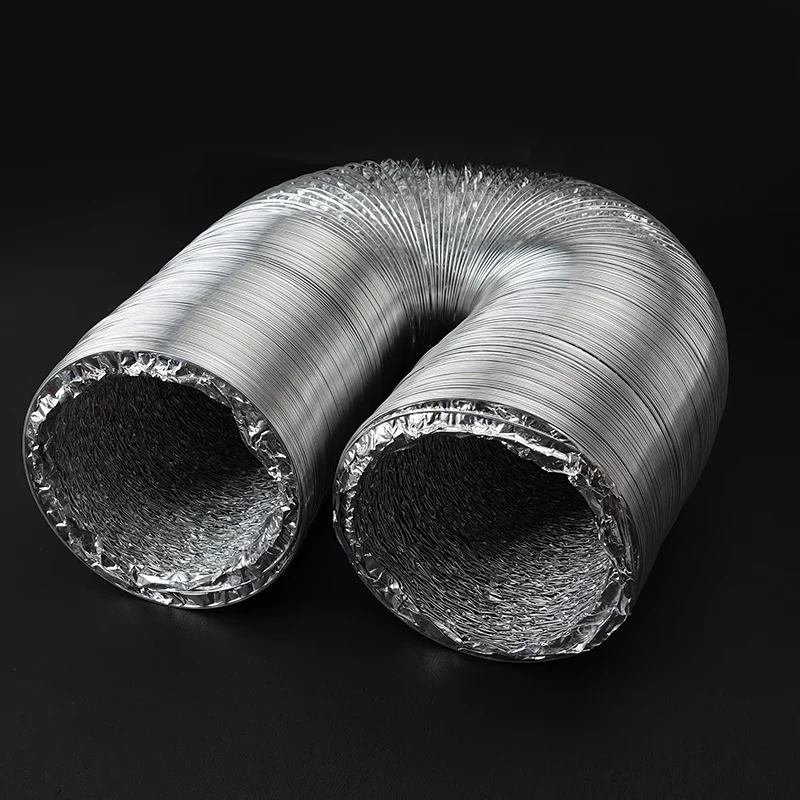 Kanał powietrza z folii aluminiowej